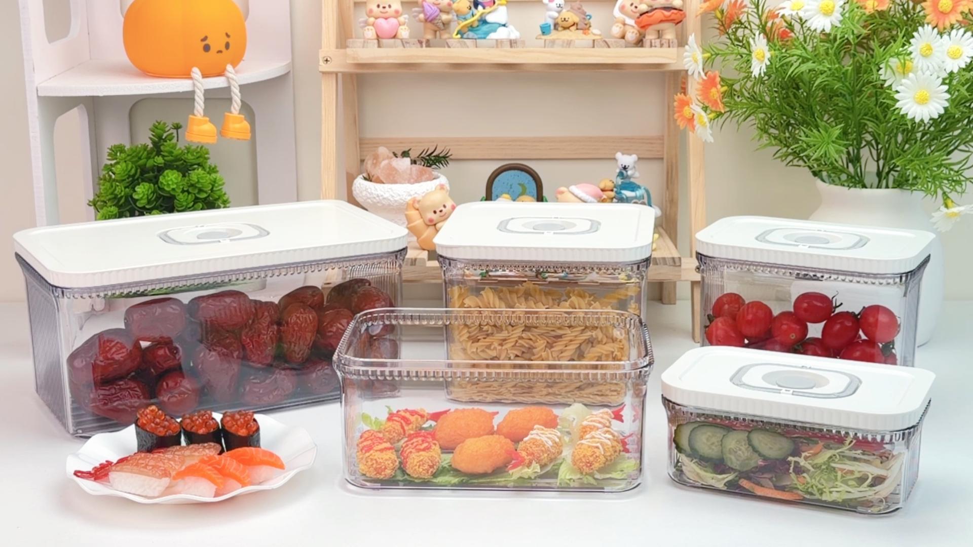 RASタッパー サイズL Amazon｜Packlyx 真空保存容器 タッパー 大容量 2L ABS食品級素材 BPA